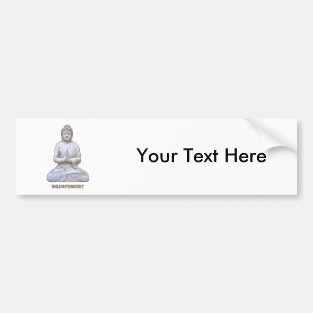 Buddha Upplysning Bildekal (Framsidan)