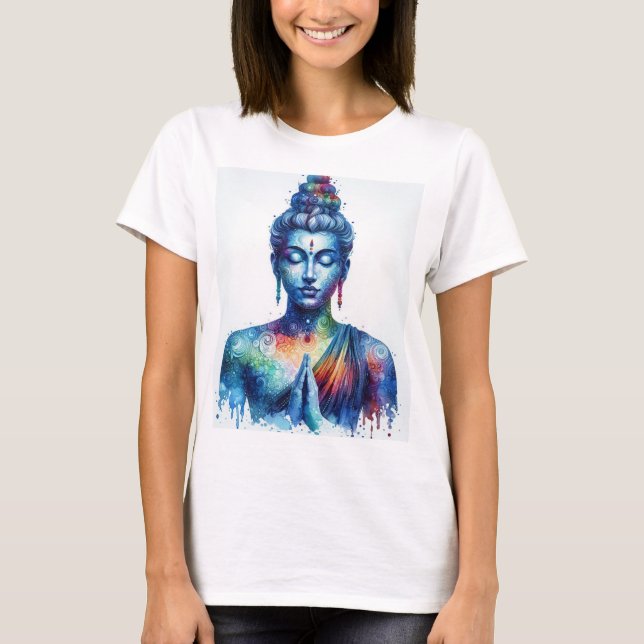 Buddha: Upplysta insikter i livet T Shirt (Framsida)