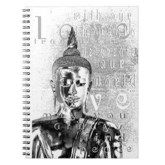 Buddha välsignelse anteckningsbok