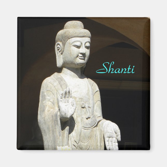 Buddha välsignelse magnet (Framsidan)