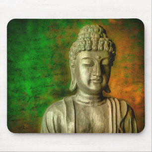 Buddha varar besvärad musmatta