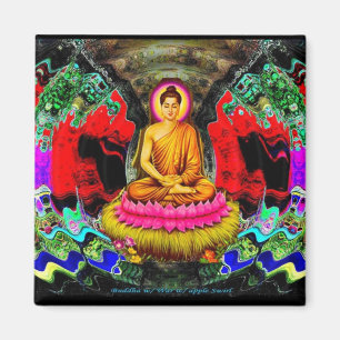 Buddha virvlar runt - magneten magnet