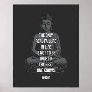 Buddha-visdom: Sann mot din bästa själv Poster