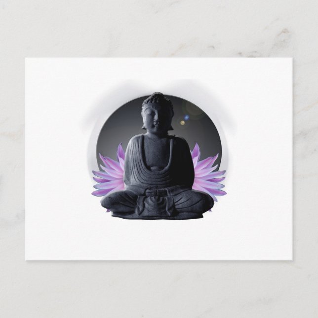 Buddha Vykort (Framsida)