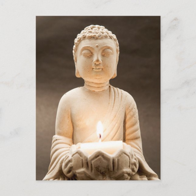 Buddha Vykort (Framsida)