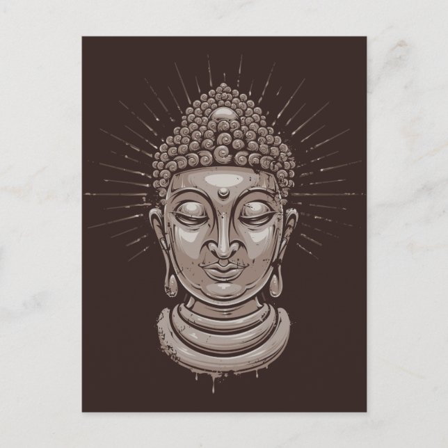 Buddha-vykort Vykort (Framsida)