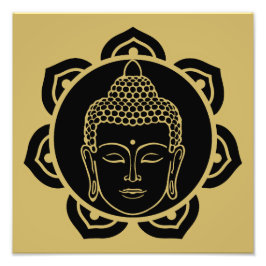 Buddha Wall Art Decor Chakra Decor Fototryck