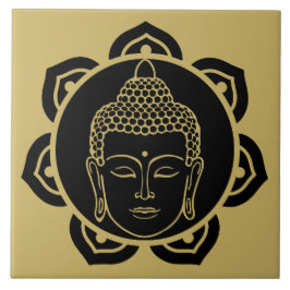 Buddha Wall Art Decor Chakra Decor Kakelplatta