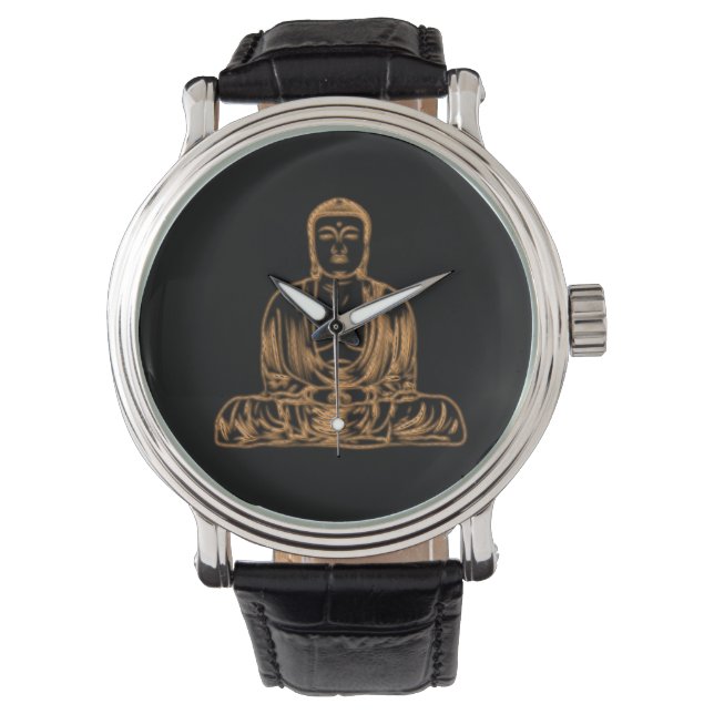 Buddha Watch Armbandsur (Framsida)