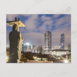 Buddha Watching Seoul Vykort