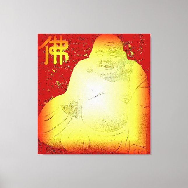Buddha Wrapped Canvas (Framsida)