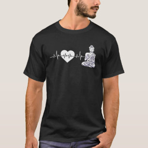 Buddha Yoga Heartslag Hinduism Meditation Wisdom S T Shirt