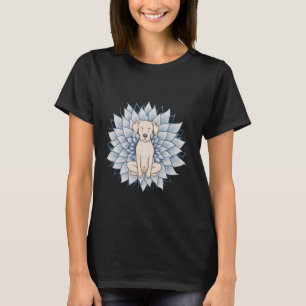 Buddha Yoga Hund tröja Meditation Lotus Flower T-S