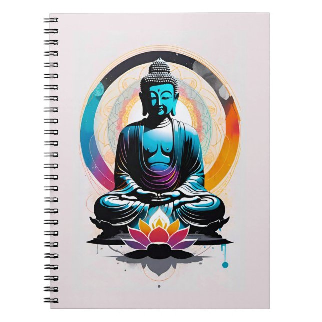 Buddha Zen Art Anteckningsbok (Framsidan)