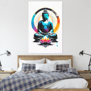 Buddha Zen Art Canvastryck