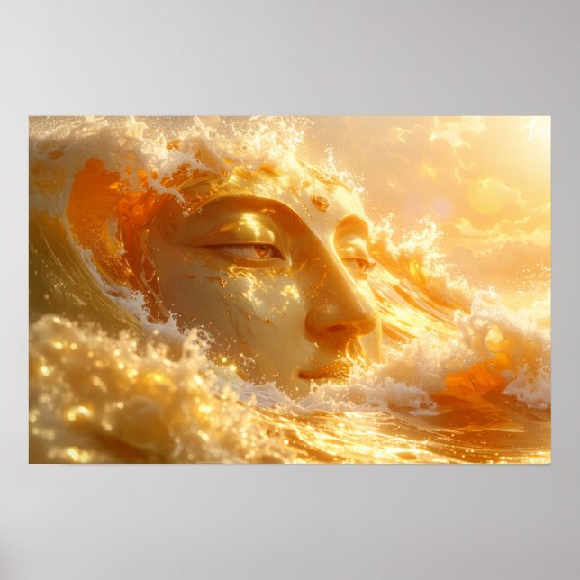 BUDDHA - ZEN BUDDHISM POSTER (Framsidan)