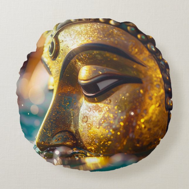 BUDDHA - ZEN BUDDHISM RUND KUDDE (Framsidan)