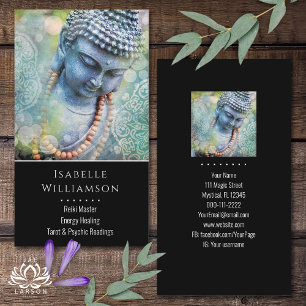 Buddha Zen Reiki Yoga Meditation Andlig Visitkort