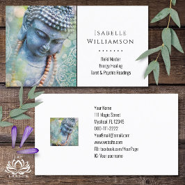 Buddha Zen Reiki Yoga Meditation Helig Andlig Visitkort
