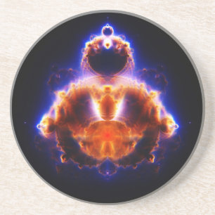 Buddhabrot Karta Mandelbrot Set Gautama Buddha Underlägg Sandsten