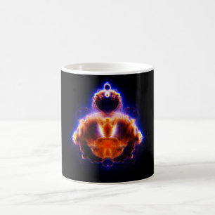 Buddhabrot kartaMandelbrot uppsättning Gautama Kaffemugg