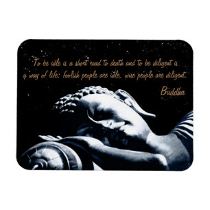 Buddhacitat och sparande buddha / under Stars himl Magnet