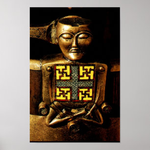 Buddhaen av den Oseberg affischen Poster