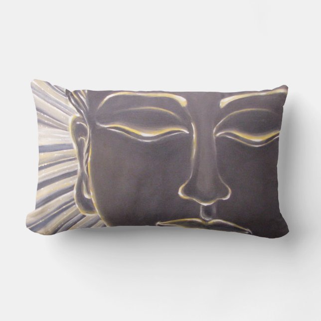 Buddhaen kudder lumbarkudde (Framsida)