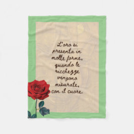 BuddhaIdag #7 Välkomnande Buddha Fleecefilt