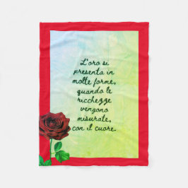 BuddhaIdag #8 Välkommen Buddha Fleecefilt