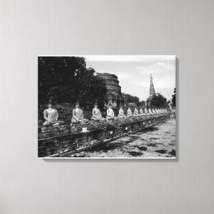 Buddhas av Ayutthaya Canvastryck