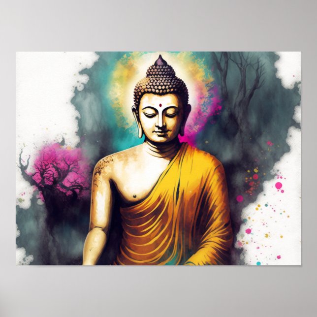 Buddhas bliss poster (Framsidan)