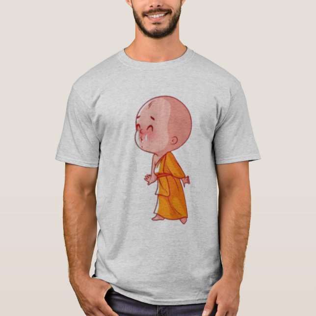 Buddhas Divine Kiss T Shirt (Framsida)