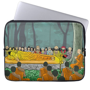 Buddhas finalen Nirvana Laptop sleeve