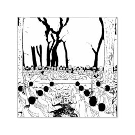 Buddhas finalen Nirvana Self-inking Frimärke Självfärgande Stämpel