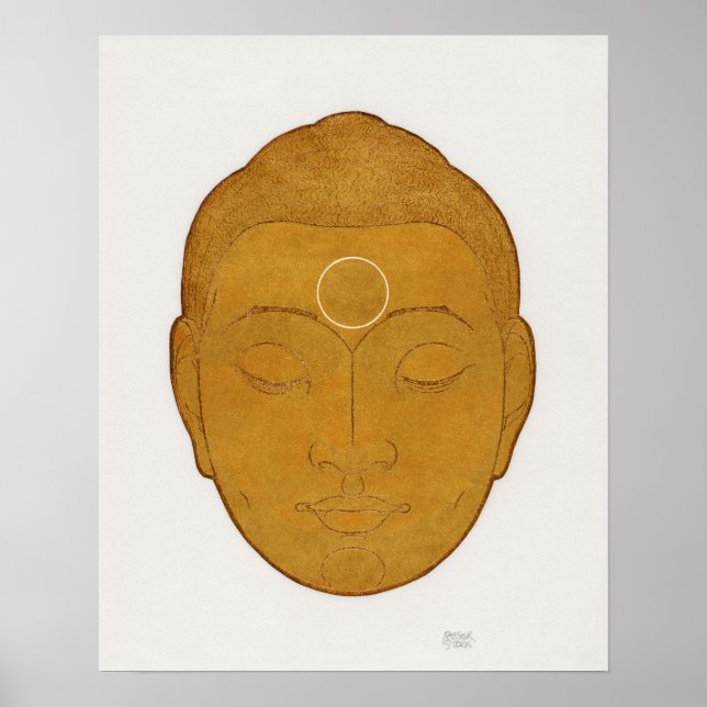 Buddhas huvud (1943) poster (Framsidan)
