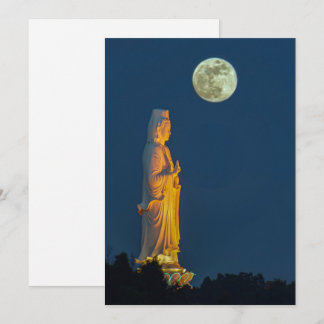 Buddhas liv, meditation och medlidande julkort