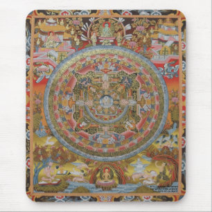 Buddhas liv Mousepad Musmatta
