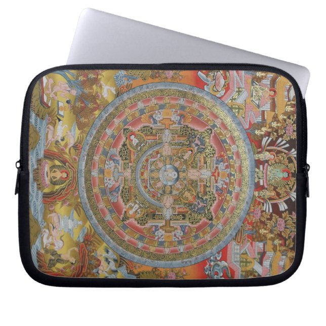 Buddhas livlaptop sleeve (Framsidan)