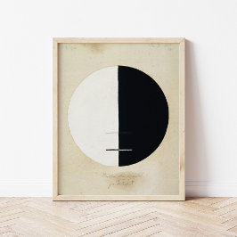 Buddhas position - Jordligt liv | Hilma af Klint Poster