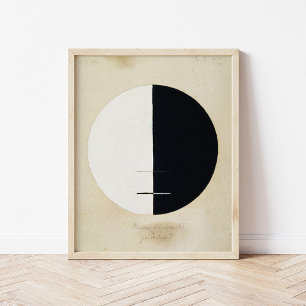 Buddhas position - Jordligt liv   Hilma af Klint Poster