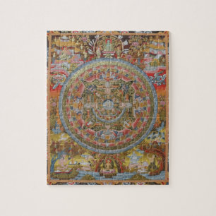 Buddhas pussel för livMandala
