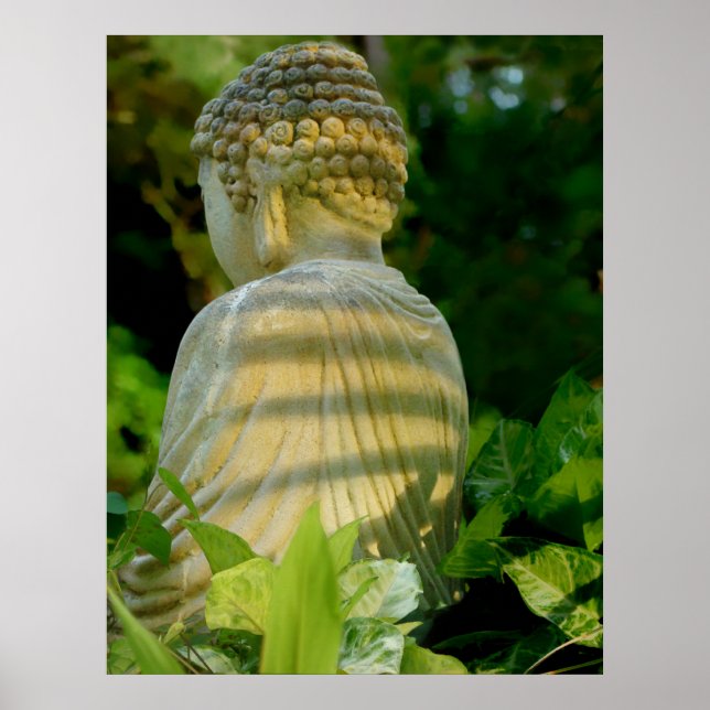 Buddhas rygg poster (Framsidan)