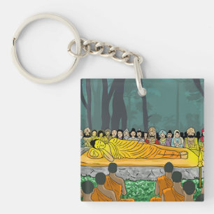 Buddhas slutliga akrylkedja i Nirvana