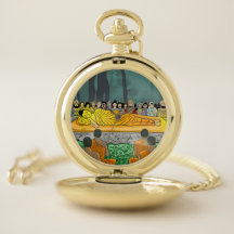 Buddhas slutliga Nirvana Pocket Watch