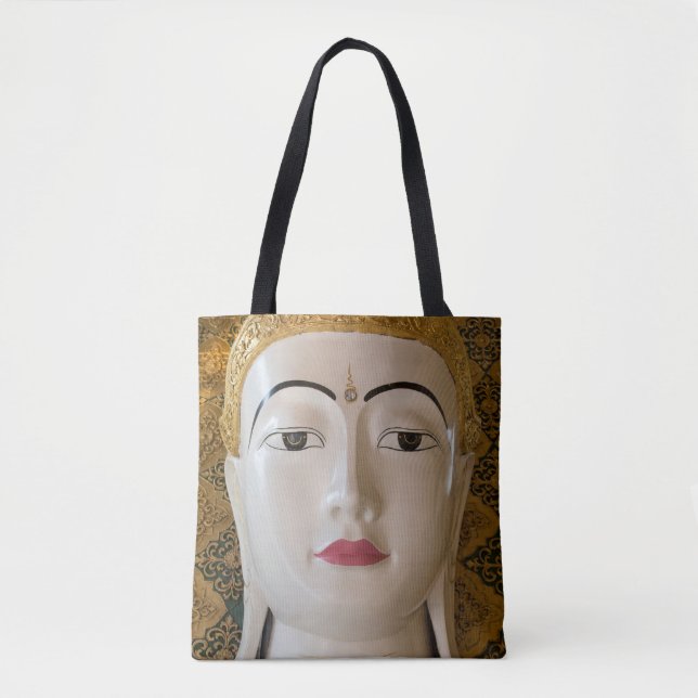 Buddhas statliga porträtt tygkasse (Framsida)