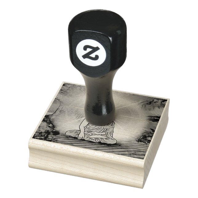 Buddhas upplysningsprogram Rubber Frimärke Stämpel (Stämpel)