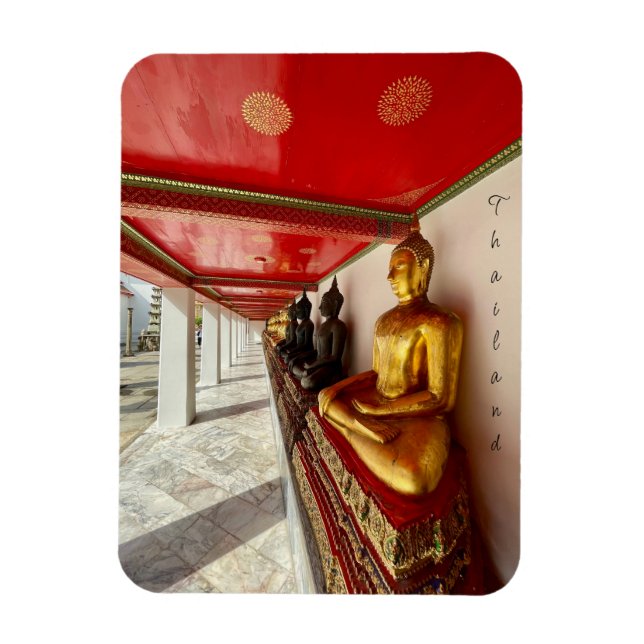 buddhas vad pho thailand magnet (Vertikal)