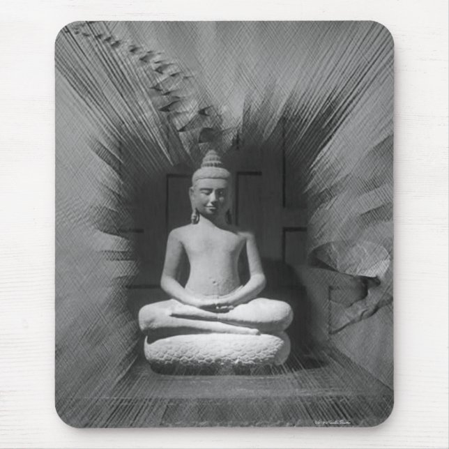 Buddhas Väg Mousepad Musmatta (Framsidan)