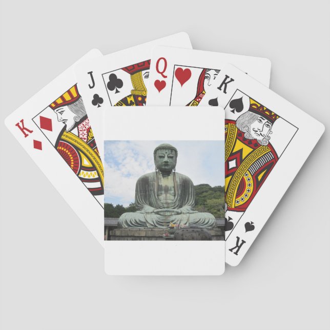 Buddhastaty Buddism Casinokort (Baksidan)